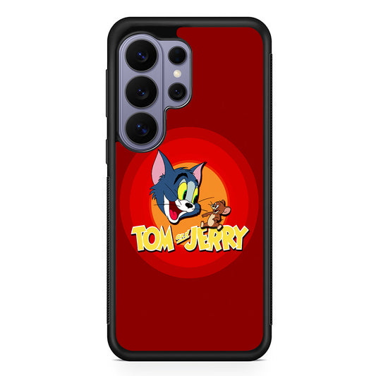 Tom and Jerry Red Samsung Galaxy S26 Ultra Case | Protective Rubber Cover