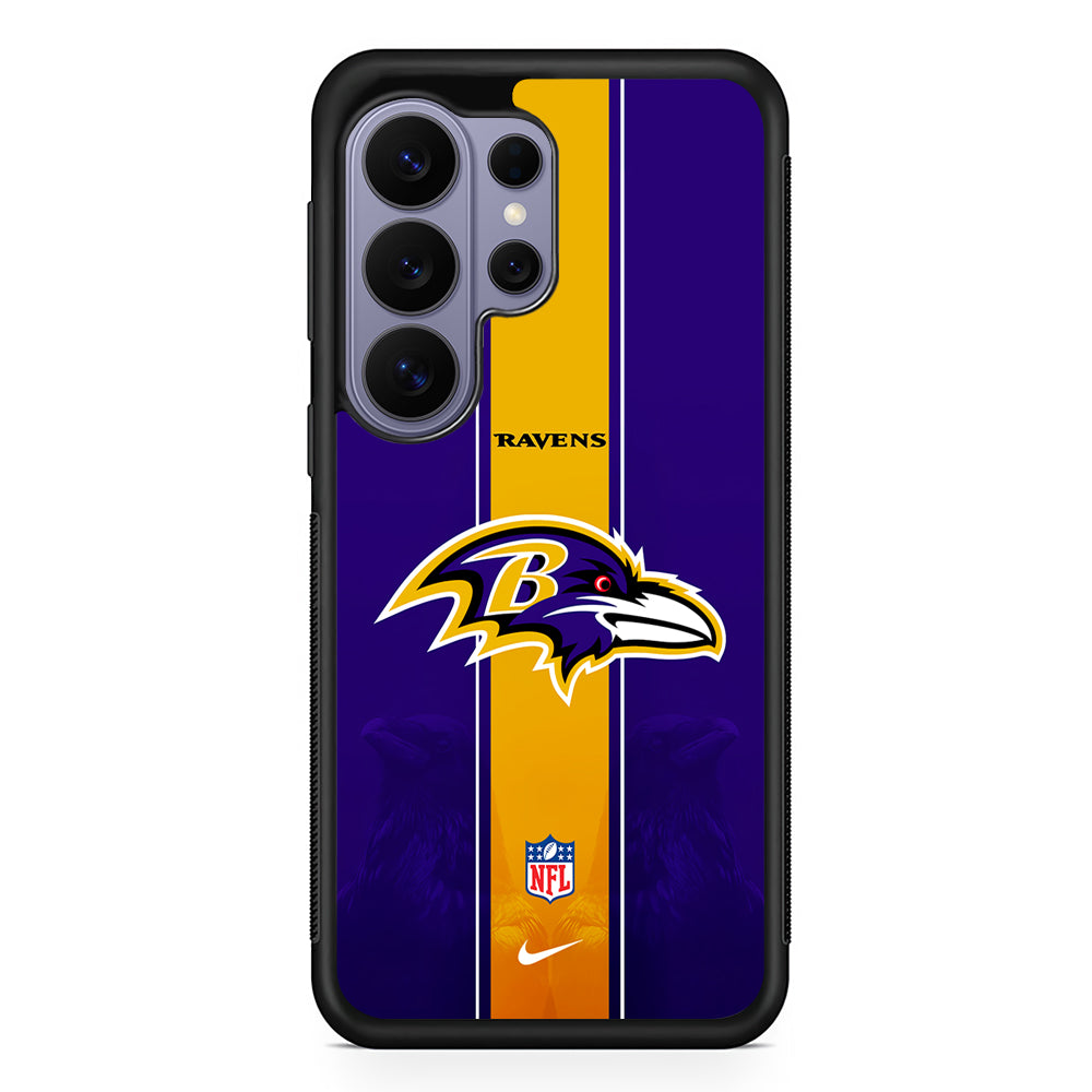 NFL Baltimore Ravens Navy Nike Samsung Galaxy S26 Ultra Case | Slim Durable Protective Cover