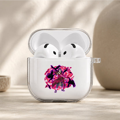 Itachi Crow Illusion Protective Apple Airpods 4 Clear Case - Durable Clear Protection