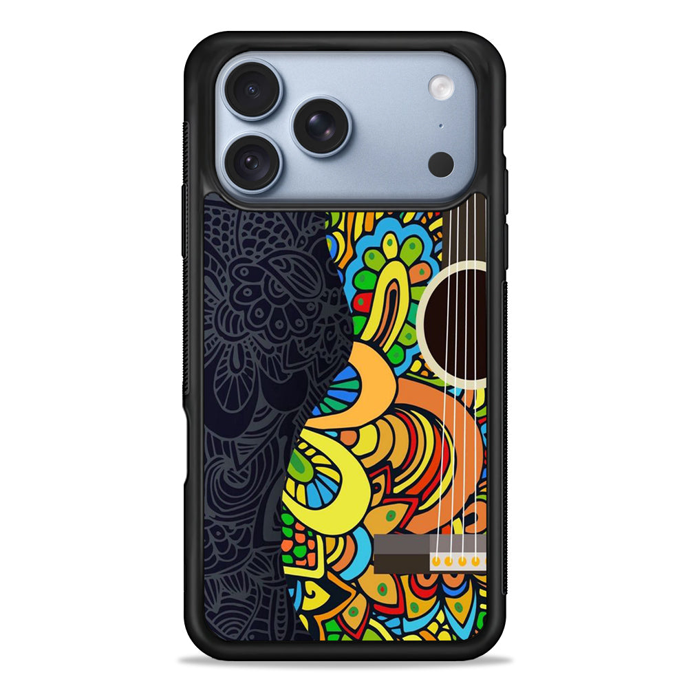 Music Guitar Art 001 iPhone 18 Pro Case - iPhone 18 Pro Silicone Case
