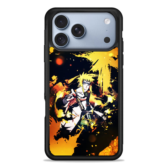 Namikaze Minato Painting iPhone 18 Pro Case - iPhone 18 Pro Silicone Case