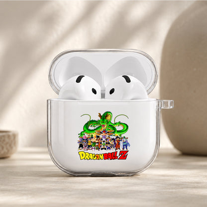 Dragon Ball Z Family Protective Apple Airpods 4 Clear Case - Durable Clear Protection