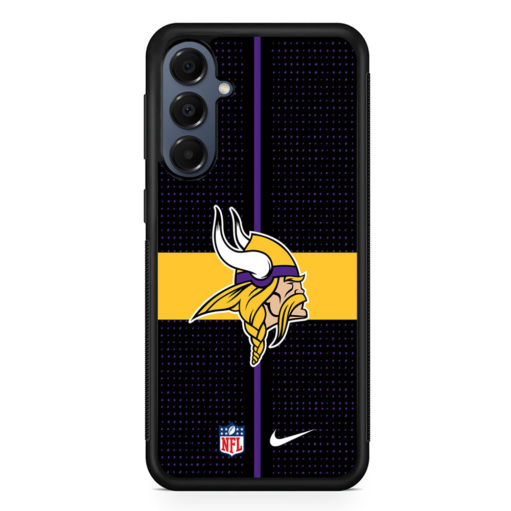 NFL Minnesota Vikings Dot Nike Samsung Galaxy A16 Case | Slim Protective Cover for Samsung Galaxy A16