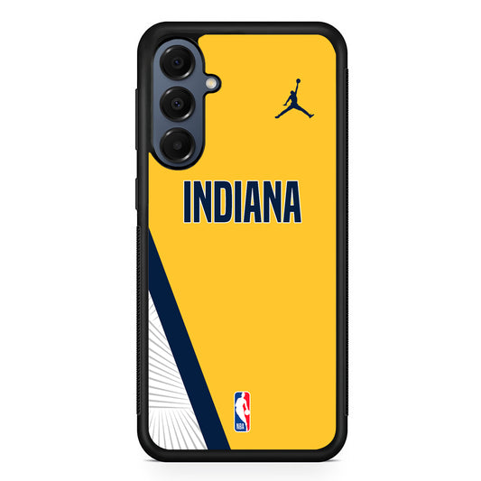 NBA Indiana Pacers Yellow Jordan Samsung Galaxy A16 Case | Slim Protective Cover for Samsung Galaxy A16
