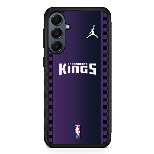 NBA Sacramento Kings Purple Jordan Samsung Galaxy A16 Case | Slim Protective Cover for Samsung Galaxy A16