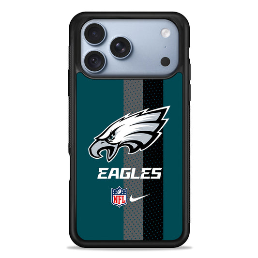 NFL Philadelphia Eagles Nike iPhone 18 Pro Case - iPhone 18 Pro Silicone Case