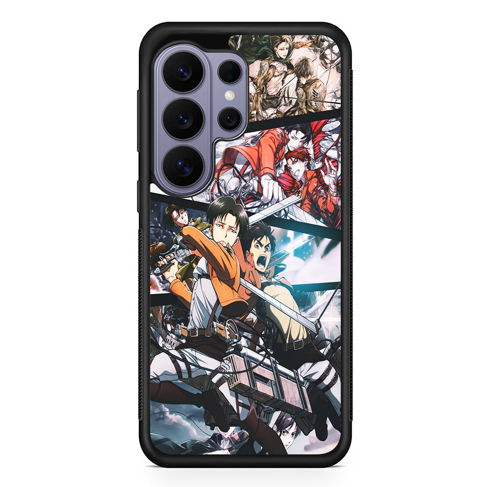 Levi Eren Collage Samsung Galaxy S26 Ultra Case | Protective Rubber Cover