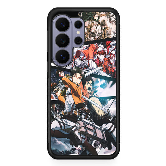 Levi Eren Collage Samsung Galaxy S26 Ultra Case | Protective Rubber Cover