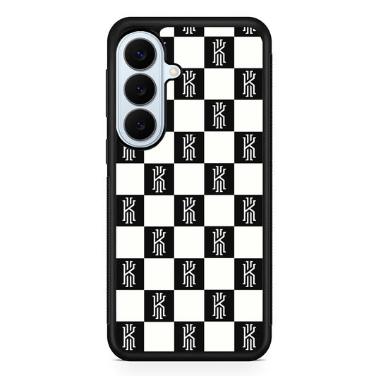 Kyrie Irving Chess Pattern Samsung Galaxy S26 Plus Case | Slim Protective Rubber Cover