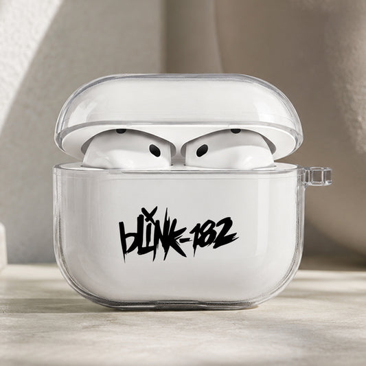 Blink-182 Pop Punk Protective Apple AirPods Pro 3 Clear Case | Shockproof Cover