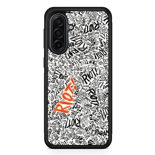 Paramore Riot Abstract Samsung Galaxy A17 Case | Durable Rubber Samsung Galaxy A17 Phone Case