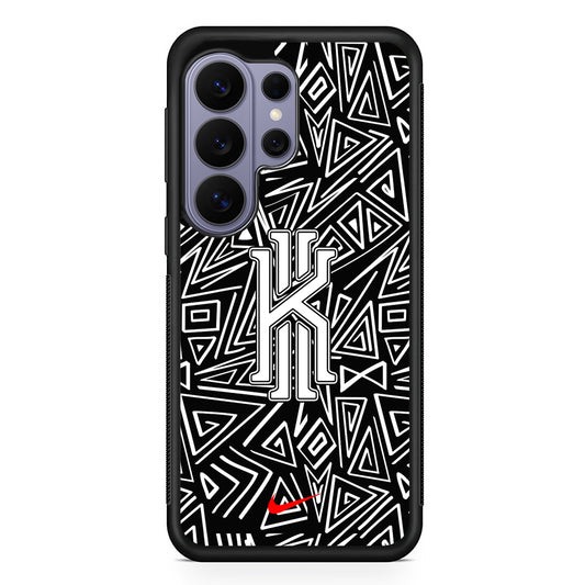 Kyrie Irving Abstract Shapes Samsung Galaxy S26 Ultra Case | Protective Rubber Cover