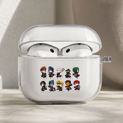 Cute Mini Akatsuki Protective Apple AirPods Pro 3 Clear Case | Shockproof Cover