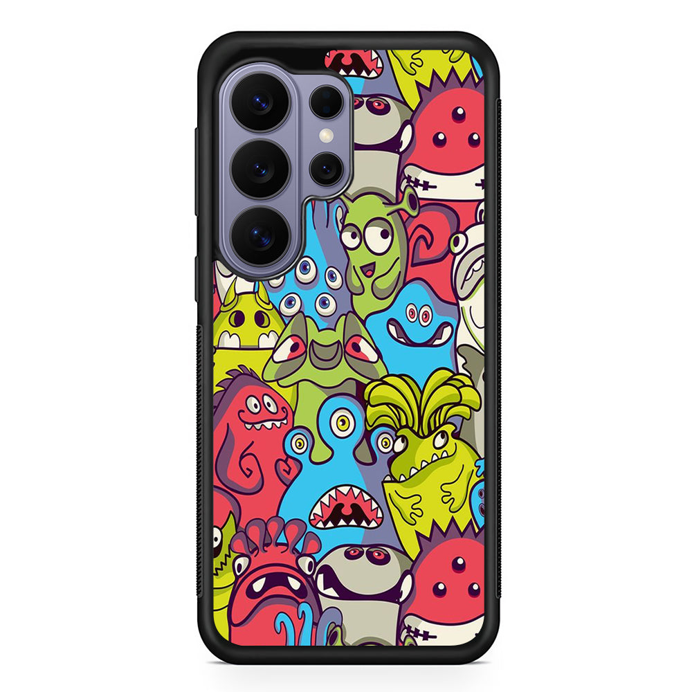 Doodle Art 006 Samsung Galaxy S26 Ultra Case | Protective Rubber Cover