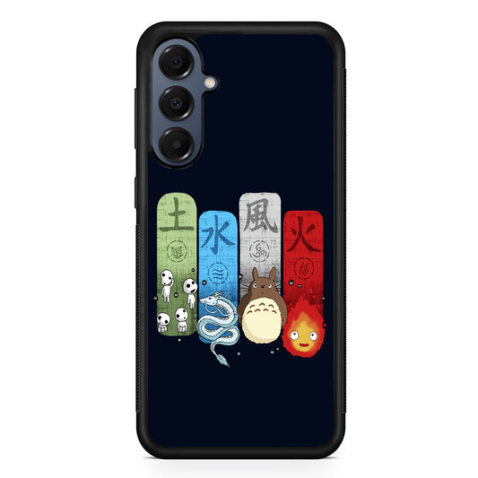 Ghibli Elemental Charms Blue Samsung Galaxy A16 Case | Slim Protective Cover for Samsung Galaxy A16