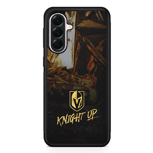 NHL Vegas Golden Knights Up Samsung Galaxy A56 Case | Samsung Galaxy A56 Protective Rubber Case