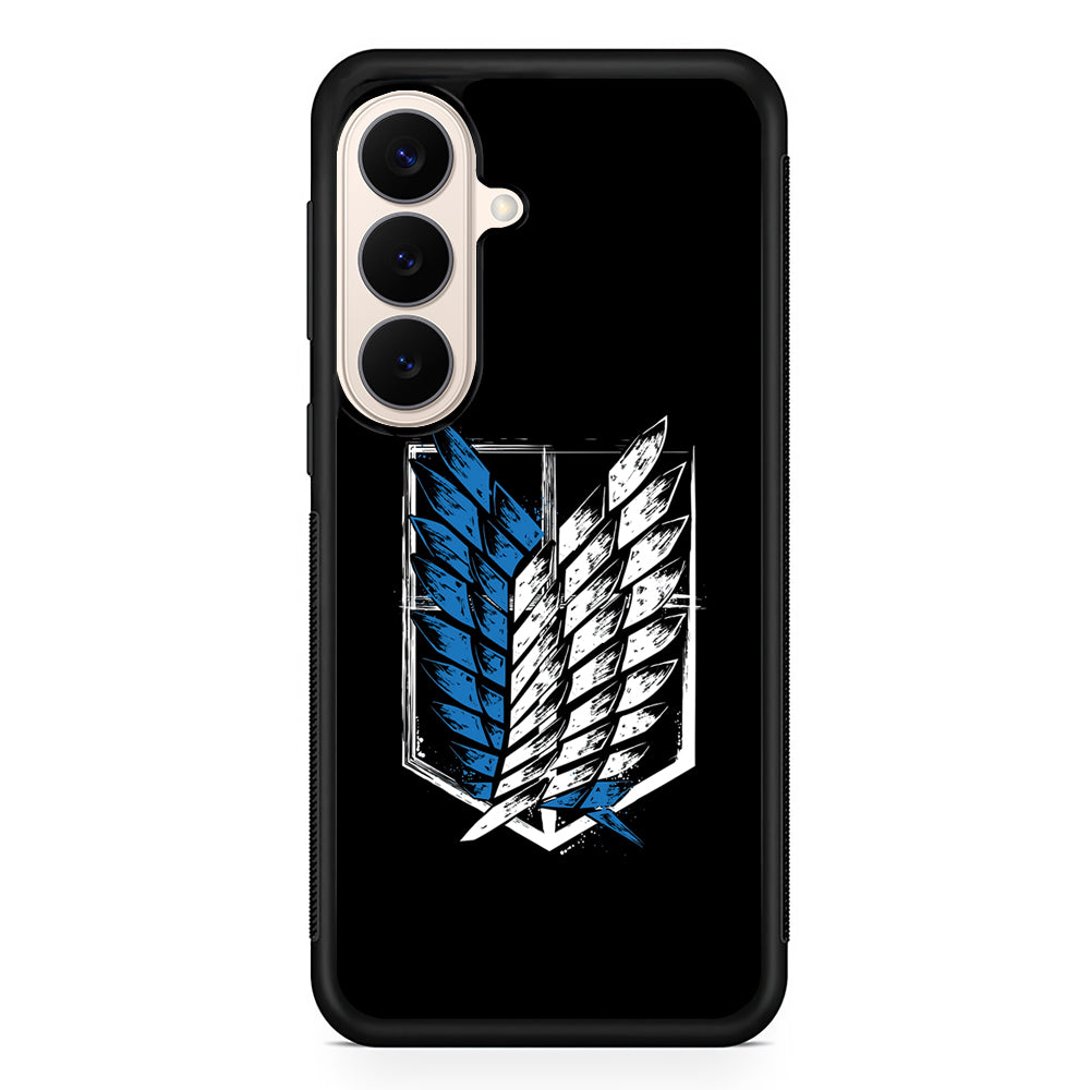 The Logo of the Survey Corps Samsung Galaxy S26 Case | Durable Protective Rubber Cover