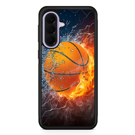 Basketball Ball Cool Art Samsung Galaxy A37 Case | Samsung Galaxy A37 Rubber Protective Case