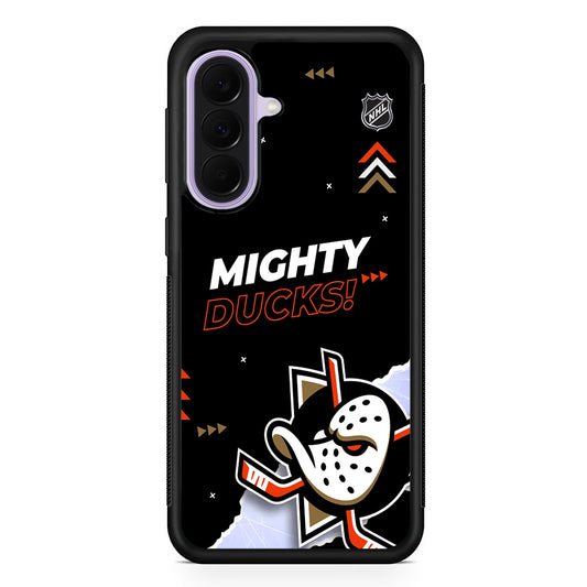 NHL Anaheim Ducks Mighty Samsung Galaxy A37 Case | Samsung Galaxy A37 Rubber Protective Case