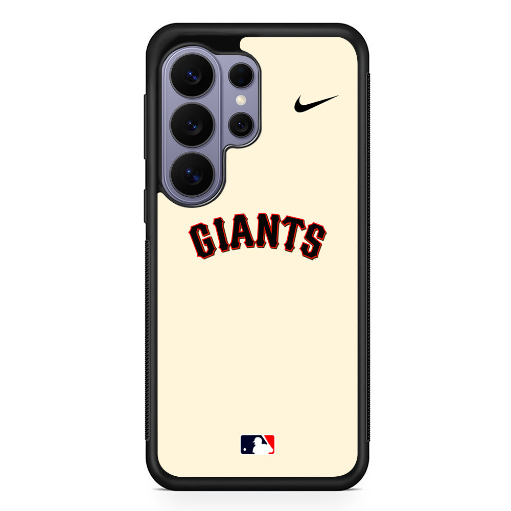 MLB San Francisco Giants Cream Nike Samsung Galaxy S26 Ultra Case | Slim Durable Protective Cover
