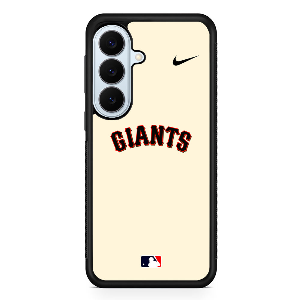 MLB San Francisco Giants Cream Nike Samsung Galaxy S26 Plus Case | Lightweight Protective Phone Cover