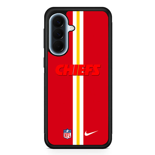 NFL Kansas City Chiefs Nike Samsung Galaxy A57 Case | Slim Samsung Galaxy A57 Protective Case