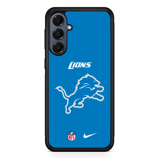 NFL Detroit Lions Blue Nike Samsung Galaxy A16 Case | Slim Protective Cover for Samsung Galaxy A16