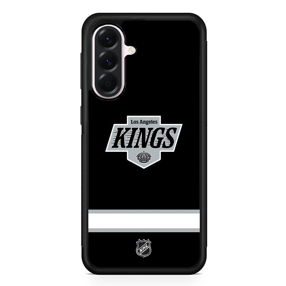 NHL Los Angeles Kings Team Samsung Galaxy A56 Case | Samsung Galaxy A56 Protective Rubber Case