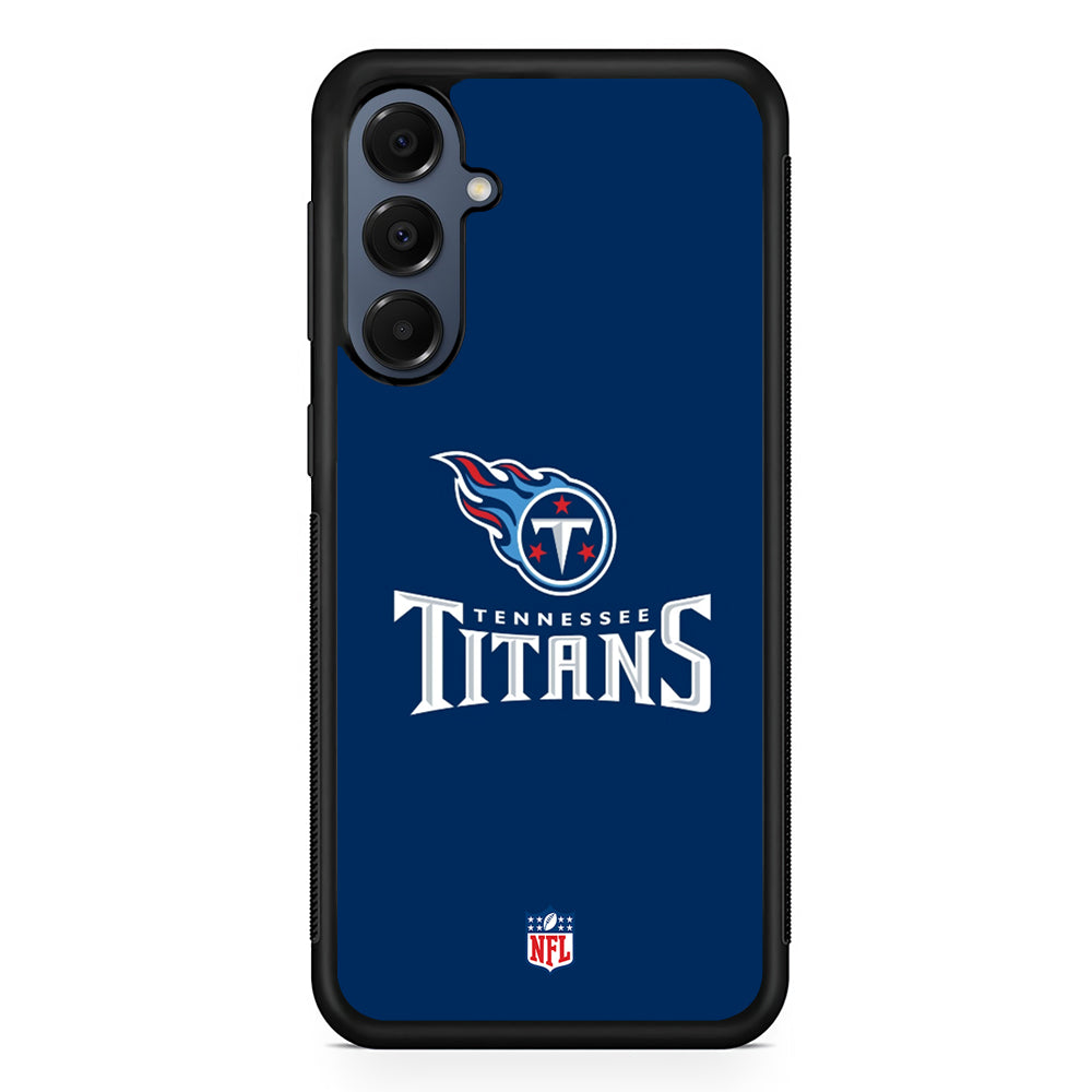 NFL Tennessee Titans Navy Samsung Galaxy A16 Case | Slim Protective Cover for Samsung Galaxy A16