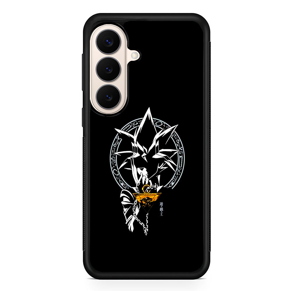 Yu-Gi-Oh Yugi Muto Black Samsung Galaxy S26 Case | Durable Protective Rubber Cover