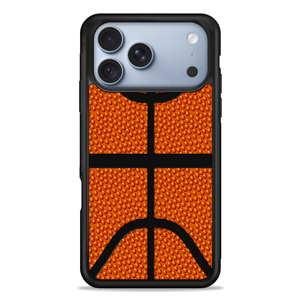 Basketball Pattern iPhone 18 Pro Case - iPhone 18 Pro Silicone Case