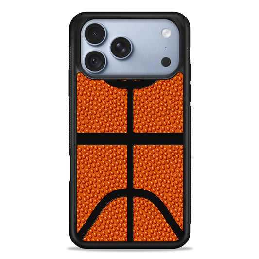 Basketball Pattern iPhone 18 Pro Case - iPhone 18 Pro Silicone Case