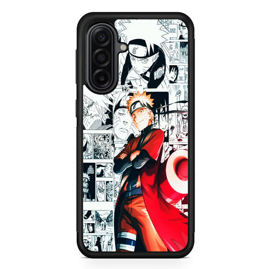 Naruto Hokage Comic Samsung Galaxy A17 Case | Durable Rubber Samsung Galaxy A17 Phone Case