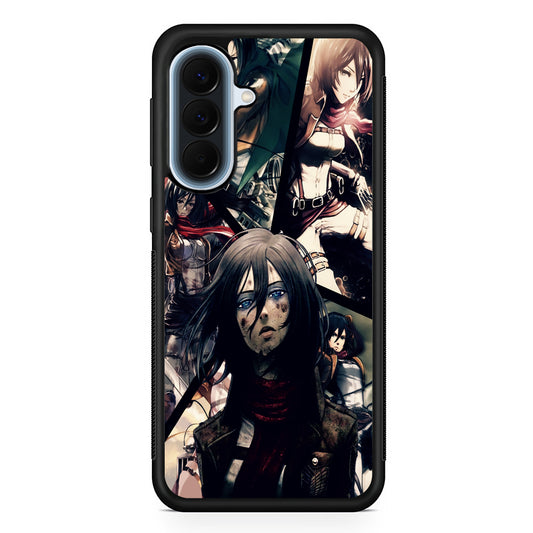 Mikasa Ackerman Collage Samsung Galaxy A57 Case | Slim Samsung Galaxy A57 Protective Case