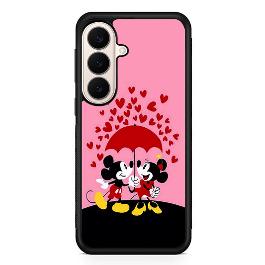 Mickey and Minnie Mouse Samsung Galaxy S26 Case | Durable Protective Rubber Cover