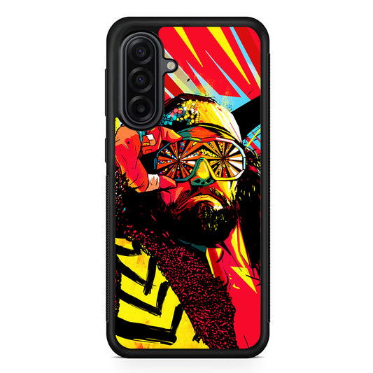 Macho Man Randy Art Samsung Galaxy A17 Case | Durable Rubber Samsung Galaxy A17 Phone Case