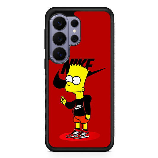 Nike Style Bart Simpson Samsung Galaxy S26 Ultra Case | Slim Durable Protective Cover