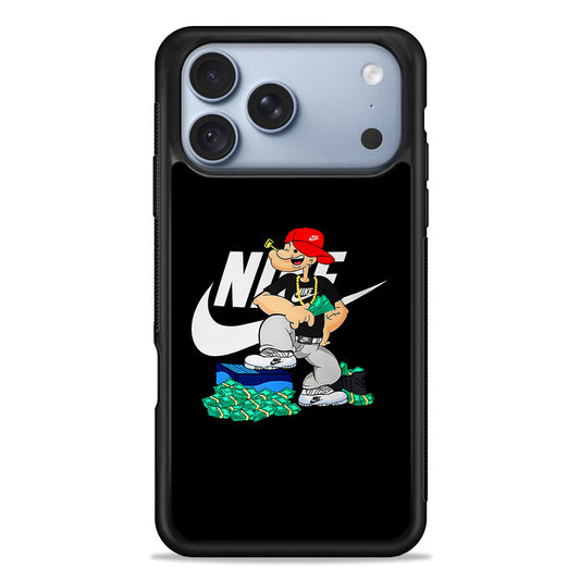 Nike Rich Popeye iPhone 18 Pro Case - iPhone 18 Pro Silicone Case