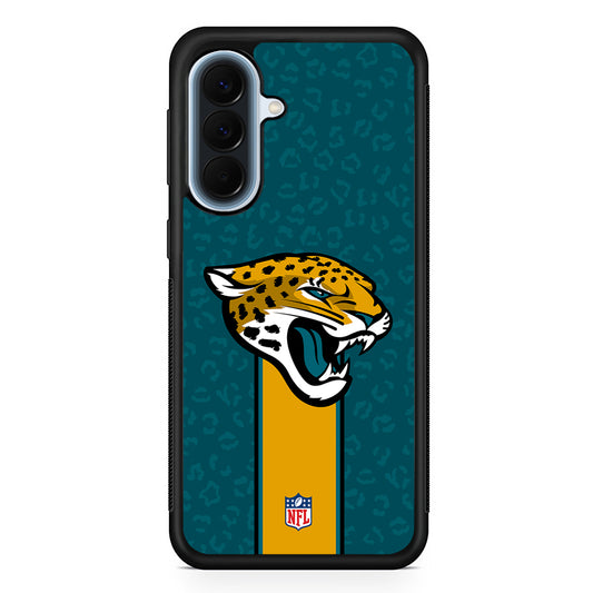 NFL Jacksonville Jaguars Pattern Samsung Galaxy A57 Case | Slim Samsung Galaxy A57 Protective Case