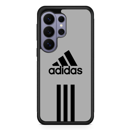 Adidas Gray Three Lines Samsung Galaxy S26 Ultra Case | Slim Durable Protective Cover