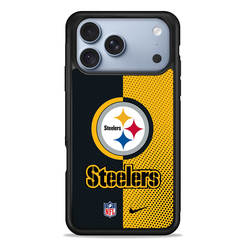 NFL Pittsburgh Steelers Nike iPhone 18 Pro Case - iPhone 18 Pro Silicone Case