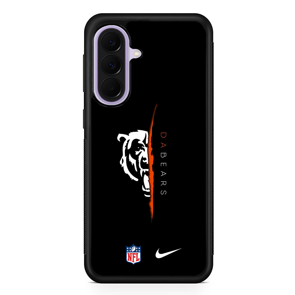 NFL Chicago Bears Nike Samsung Galaxy A37 Case | Samsung Galaxy A37 Rubber Protective Case