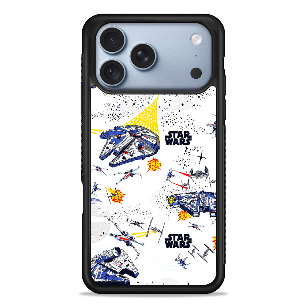 Star Wars Fighter Plane iPhone 18 Pro Case - iPhone 18 Pro Silicone Case