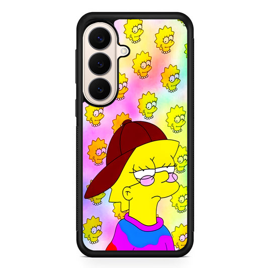 Lisa Simpson Hypebeast Samsung Galaxy S26 Case | Durable Protective Rubber Cover