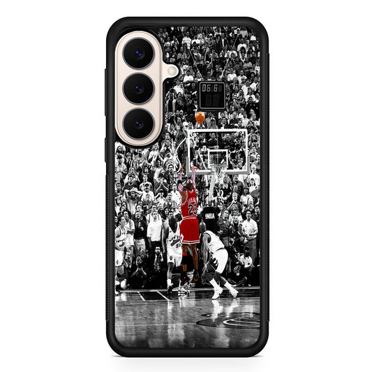 Michael Jordan Jump Shot Samsung Galaxy S26 Case – Slim Protective Phone Cover