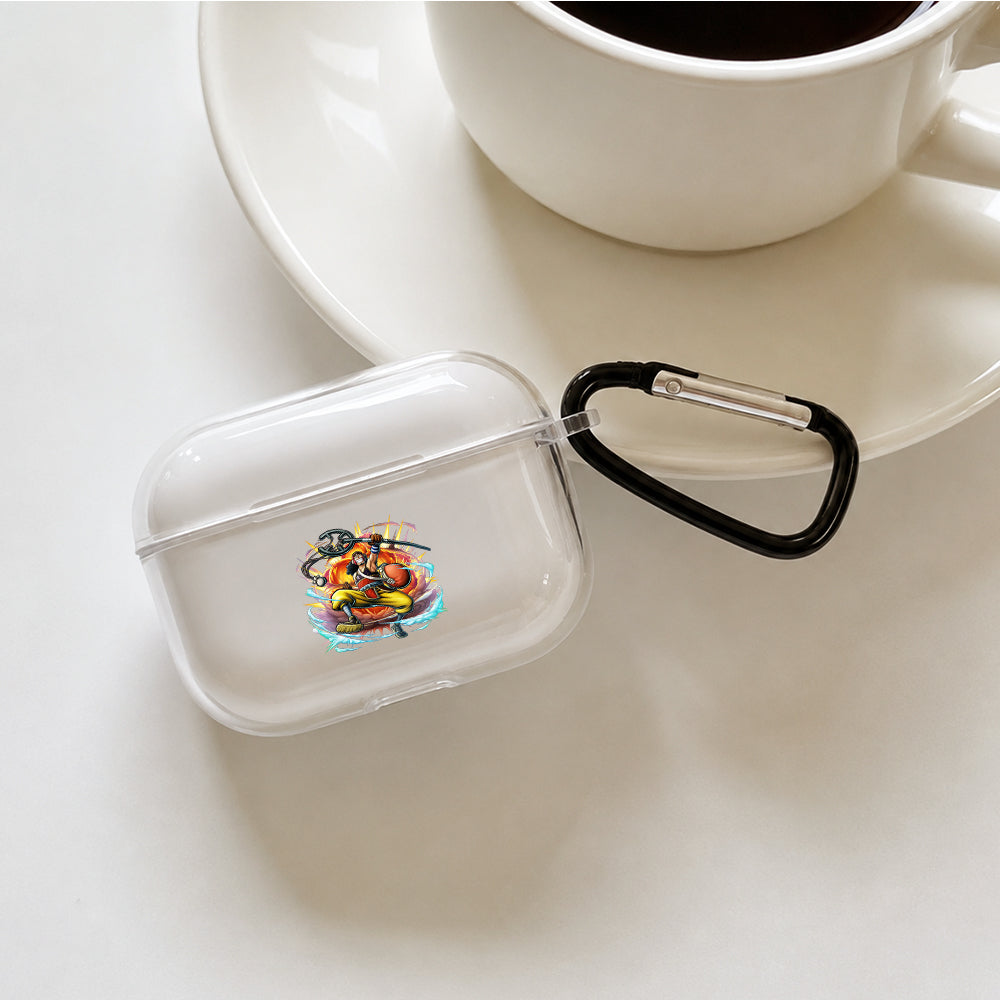 Usopp The Sniper King Protective Apple AirPods Pro 3 Clear Case | Shockproof Cover