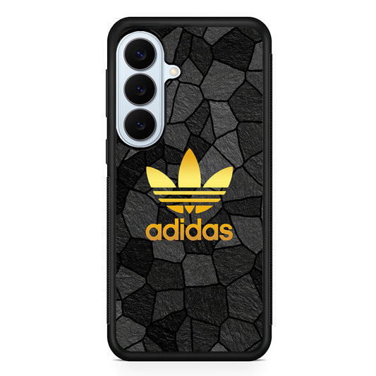 Adidas Gold Rock Patern Samsung Galaxy S26 Plus Case | Lightweight Protective Phone Cover