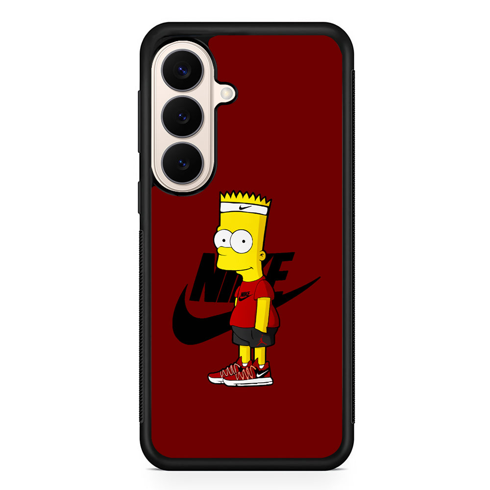 Nike Cool Bart Simpson Samsung Galaxy S26 Case – Slim Protective Phone Cover