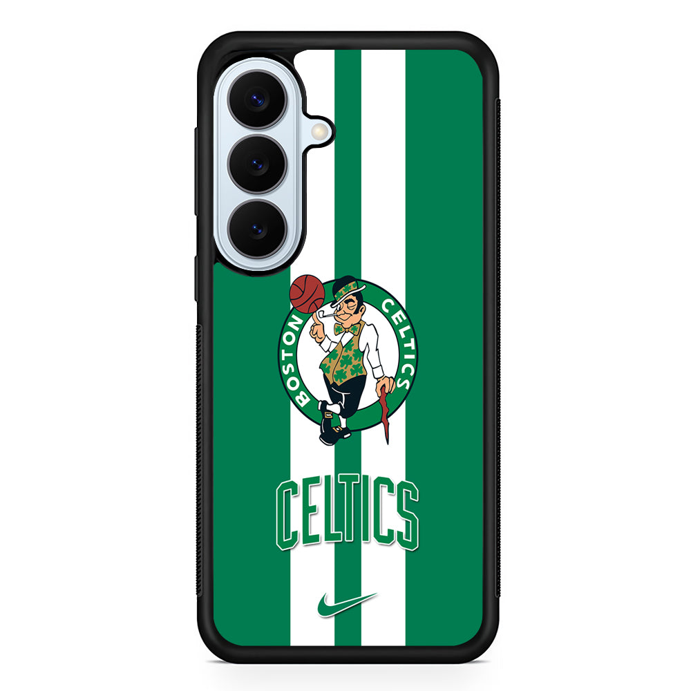 NBA Boston Celtics Green Nike Samsung Galaxy S26 Plus Case | Lightweight Protective Phone Cover