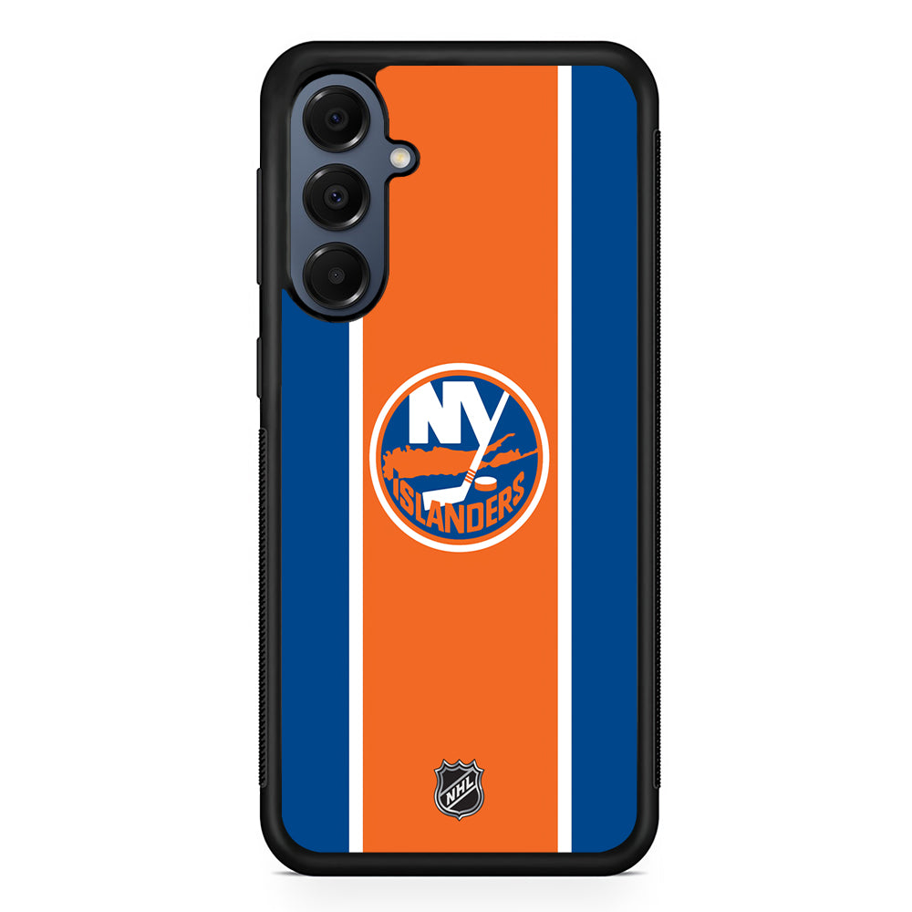 NHL New York Islanders Orange Samsung Galaxy A16 Case | Slim Protective Cover for Samsung Galaxy A16